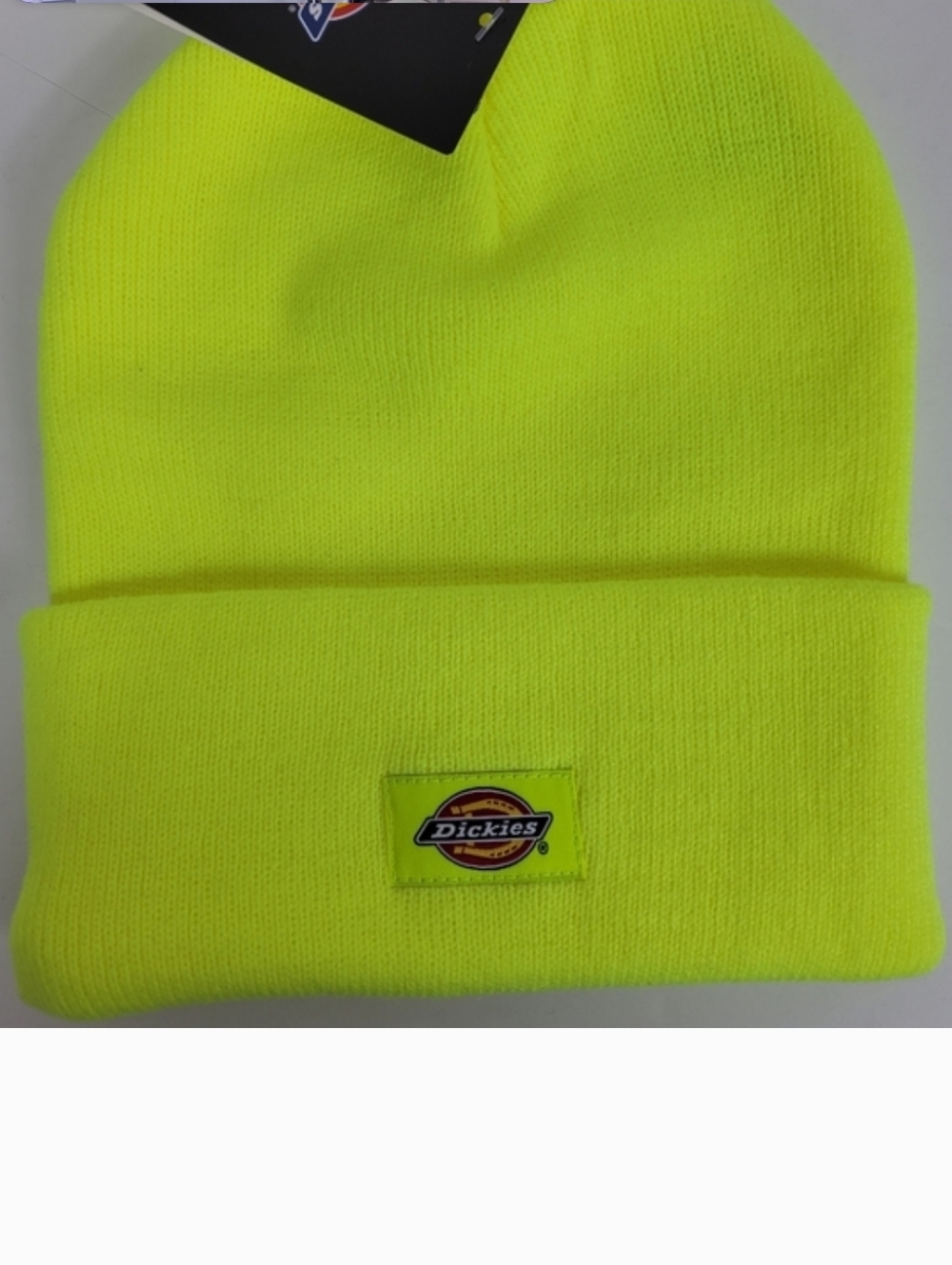 Dickies beanie hat Neon bright Green one Size